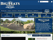 Tablet Screenshot of bigflatsny.gov
